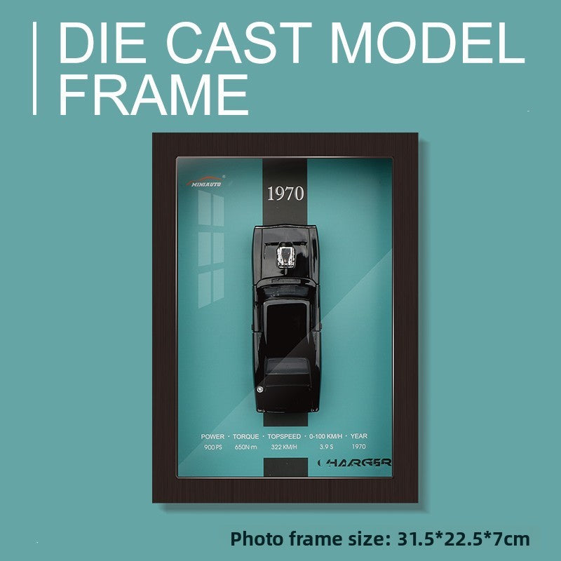 1:32 Alloy Car Model Hanging Painting Decorative Display