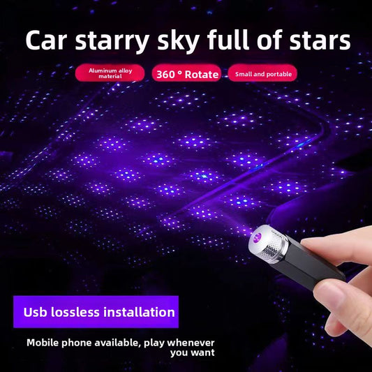Car starlight projector