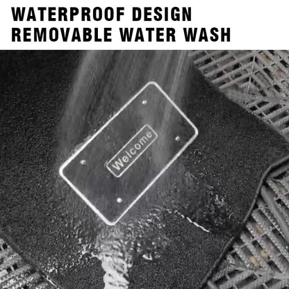 Bluetooth RGB LED Car Floor Mat Atmosphere Light with Voice Control