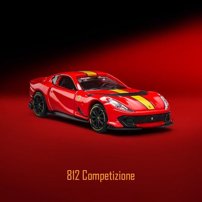 Ferrari 812 Competizione 1:64 Scale Model