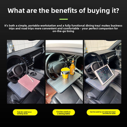 Car Steering Wheel Tray Holder