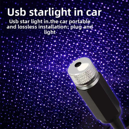 Car starlight projector