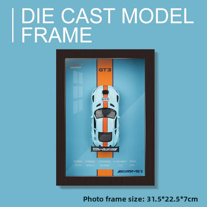 1:32 Alloy Car Model Hanging Painting Decorative Display